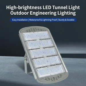 Outdoor LED Tunnel Light Flood Light 100W 6500K Warranty 300W Color Temperature for Tunnels