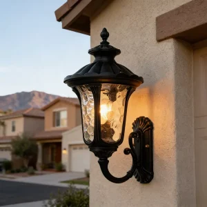 Outdoor LED Wall Lamp, Surface Mount, 220-240V, Stair and House Lighting