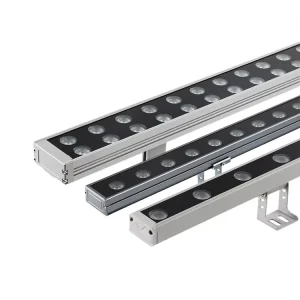 Outdoor LED Wall Washer IP65 High Rise DMX RGB LED Linear Wall Washer Light for Architectural Building Facade Lighting