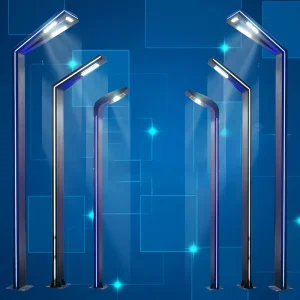 Outdoor Landscape Garden Light 2M 3M 4M 5M 6M Parking Lot Garden Road Community Walkway LED Garden Light