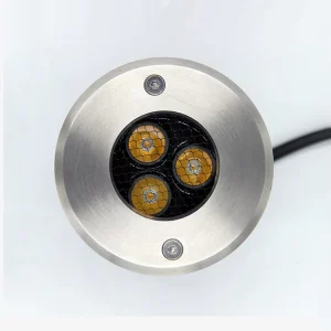 Outdoor Landscape IP68 Waterproof 3500k Warm White 12v 24V Anti Glare Honey Comb Rgb Led Deck Inground Uplight Underground Light