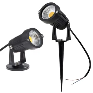 Outdoor Landscape Lighting COB Spot 5W IP65 Waterproof 12V Led Spike Light Decorative Lights Outdoor Led Garden