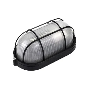 Outdoor Led Bulkhead Wall Light Aluminum E27 Lamp Outdoor IP65 Surface Mounted Led Bulkhead Round Glass Outdoor Wall Lights
