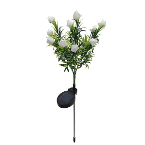 Outdoor Led Solar Powered Garden Landscape Lantern Stake Garden Flower Lights for Garden Lawn Decoration
