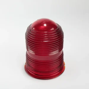 Outdoor Lighting Cylindrical Warning Light Lampshade Explosion-Proof Fused Glass Cover Road Signal Light