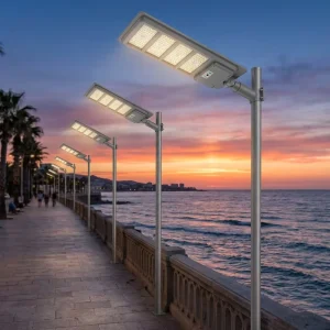 Outdoor Lighting IP65 Solar Light 200W 300W 400W 500W LED Solar Street Light for Road Village Park