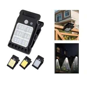 Outdoor Lighting Solar Wall Light IP65 Waterproof Clame Lamp Human Body Induction Solar Garden Lights for Home Courtyard
