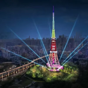 Outdoor Lighting Supply External Building Lights Project Decorative Outdoor Light for TV Tower Headquarters Building