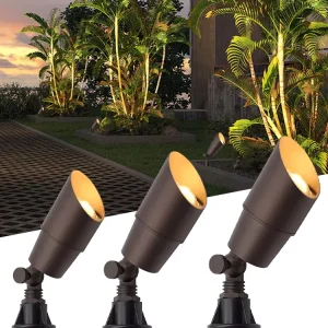 Outdoor Low Voltage Landscape Lighting IP65 Waterproof Garden Decoration Spot Lights LED Tree Exterior Landscaping Lights