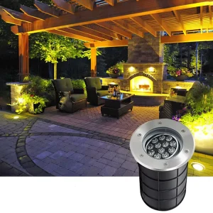 Outdoor Low Voltage RGB LED Landscape Lights Waterproof LED Underground Flood Lamp Deck Light