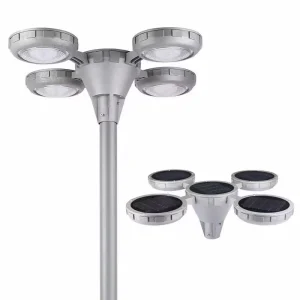 Outdoor Modern Design Aluminum Solar Park Light for Garden Landscape Villa