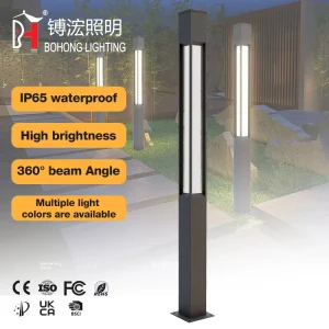 Outdoor Modern LED AC Garden Light Warm White IP65 Aluminum Opal PC 360 Beam Angle Dimmable for Villa Park Residential Areas