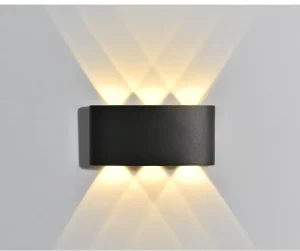 Outdoor Modern Linear LED Wall Lamp, Aluminum, Waterproof, PC Shade, Home Office Use
