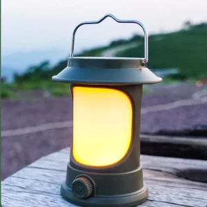 Outdoor Mountain Climbing Emergency Light USB Rechargeable LED Torch Waterproof Camping Lamp
