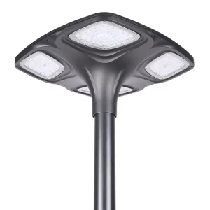 Outdoor Park Lawn Decorative Stake Modern Die-Cast Aluminium Solar LED Street Lamp