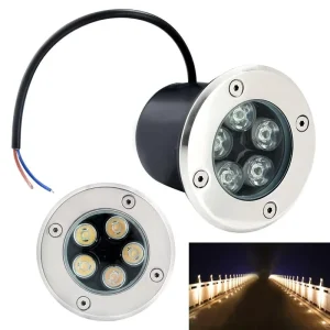 Outdoor Pathway Lights 12V 24V Low Voltage Water-Resistant LED RGB Underground Light for Garden Patio