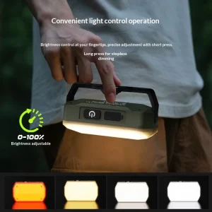 Outdoor Portable Camping Floodlight Long-lasting Rechargeable Emergency Light Strong Light Magnetic Repair Work