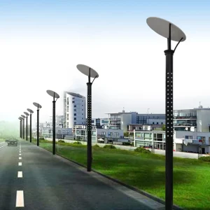 Outdoor Post Top Lights Landscape Light Pole Residential Modern Led Pole Light