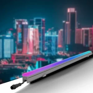 Outdoor Programmable DMX512 RGBW LED Aluminum Linear Lamp for Building Exterior Wall Decoration IP65 DC24V Wall Washer Light