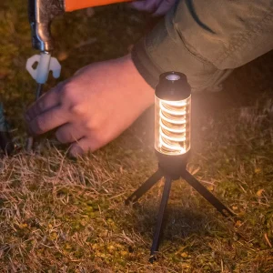 Outdoor Rechargeable LED Camping Lantern, Hanging, Tactical