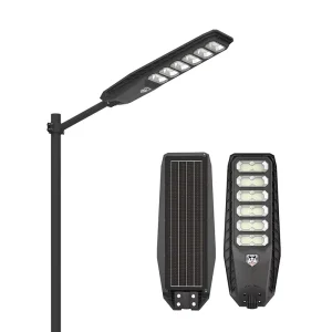 Outdoor Remote-Controlled Solar Battery-Powered Pole Street Light 100W 200W 300W 400W 500W 600W