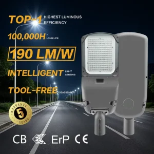 Outdoor Road Lamp Die-Cast Aluminum IP65 AC LED Street Light