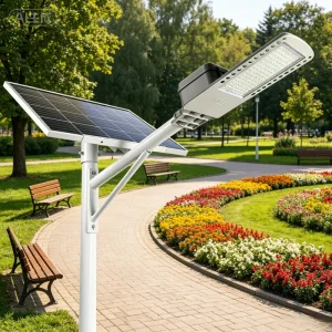 Outdoor Road Lamp Ip65 Waterproof Streetlight 30W 60W 90W 120W 150W Integrated All in One Led Solar Street Light