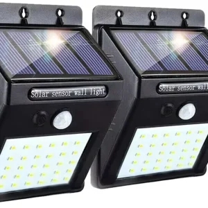 Outdoor Security IP65 Waterproof 20 LED Motion Sensor Solar Battery-Powered Wall Light ABS Material