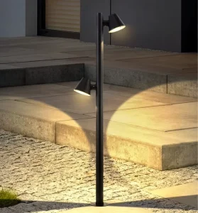 Outdoor Simple Landscape Lighting IP65 Villa Community High Pole Road Lamp 1.2M 1.5M LED Garden Light
