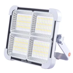 Outdoor Solar Camping Light Portable Mobile Multi Function Usb Emergency and Removable Battery Rechargeable Solar Portable Flood Light