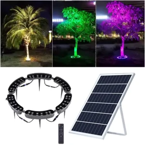 Outdoor Solar Garden Lawn Lights IP65 Waterproof Park Villa Landscape Lighting Tree Hugging Lights