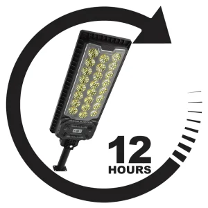 Outdoor Solar Induction Street Lamp With Motion Sensor Detection Lights