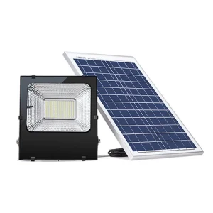 Outdoor Solar LED Flood Lamp IP65 MPPT Charge 20w 30w 50w 100w Flood Light for Garden