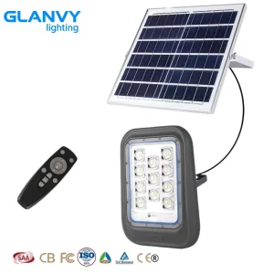 Outdoor Solar LED Flood Light with Remote Control IP66 Waterproof 100W 200W 300W 400W High Quality Small CE Certified Garden