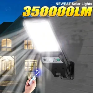 Outdoor Solar Lights Motion Sensor Solar Waterproof Security Wall Lighting Garden Wall Courtyard Path Lighting