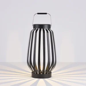 Outdoor Solar Modern Villa Garden Light Waterproof Lawn Lamp Balcony Decorative Ambiance Portable Solar Lantern Floor Lamps