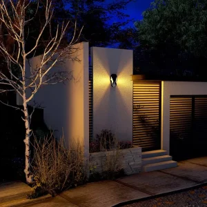 Outdoor Solar Monocrystalline Wall Light Garden LED Waterproof IP65 with 6 10 Hours Lighting for Courtyard Decorative Use
