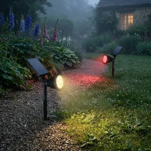 Outdoor Solar Pathway Lights With 2200mAh Battery and 3W RGB Leds for Garden Retail OEM ODM Supply Programs 21