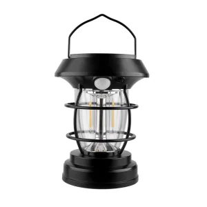 Outdoor Solar Powered Motion Sensor Camping Tent Atmosphere Lighting Lantern Portable Hand Lantern