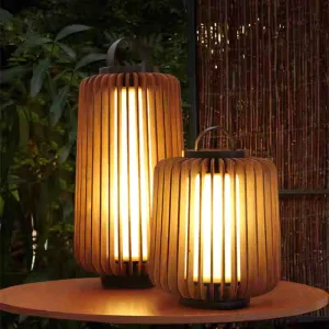 Outdoor Solar Powered Stainless Steel IP65 Waterproof Portable Floor Lamp LED Light Minimalist Modern Design for Garden