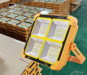 Outdoor Solar Powered Waterproof Portable Emergency LED Camping Light High Power Outdoor Flood Light
