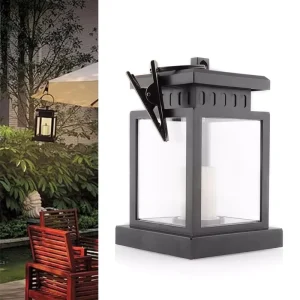 Outdoor Solar Rechargeable LED Flame Light with Flickering Effect IP44 Waterproof Small Size for Garden Decoration