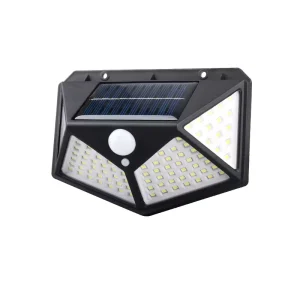 Outdoor Solar Road Light Four-Sided Charging European Style LED Sodium Lamp IP63 Rated 25+ Year Lifespan Motion Sensor Inductive