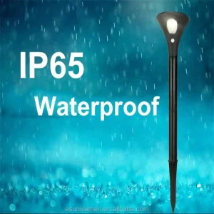 Outdoor Solar Sensing Awn Light Charging Garden Solar Power Lamp for Landscape Path Yard Pathway Light
