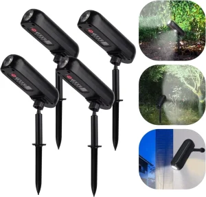 Outdoor Solar Spotlight LED Downlight Automatic Lawn Light Solar Garden Light Lithium Battery Landscape Lighting Solar Lights