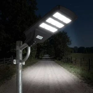 Outdoor Solar Street Light IP65 Waterproof All in One LED Motion Sensor Lamp for Road Village Garden Park 300W