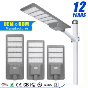 Outdoor Solar Street Light Integrated LED Panel IP67 Waterproof for Garden Road Highway Lighting 500W 1000W 1500W Power Options