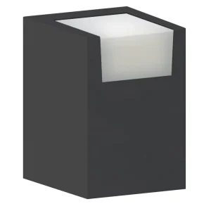 Outdoor Square Aluminum Waterproof GU10 Wall Lamp Modern Exterior Mounted Garden Sconce 2 Year Warranty