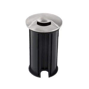 Outdoor Stainless Steel IP68 Linear LED Garden Residential Round Recessed Decorative Underwater Underground Light