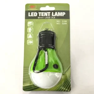 Outdoor Travel LED Battery Portable Ultra-Bright Hand-Held Hook-Mounted Camping Tent Lamp